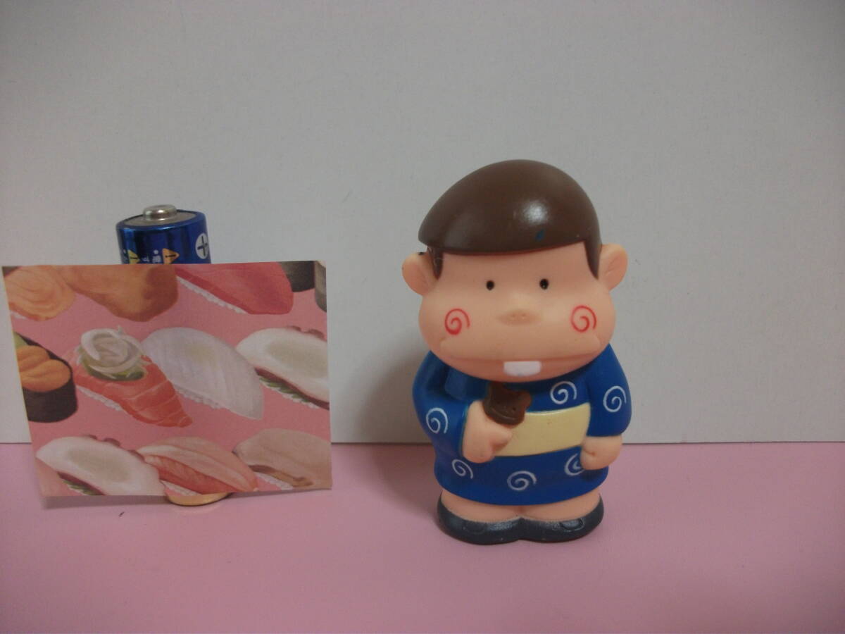  Genius Bakabon серии палец кукла .. кукла Bakabon 1996 sofvi фигурка кукла красный . не 2 Хара коллекция эмблема произведение искусства JAPAN редкость 