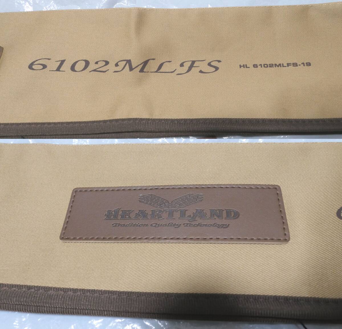 送料０円 新品レア ダイワ ハートランド 6102MLFS-19 専用ダンボールケース付【Daiwa センターカット２ピース バーサタイル】_画像5