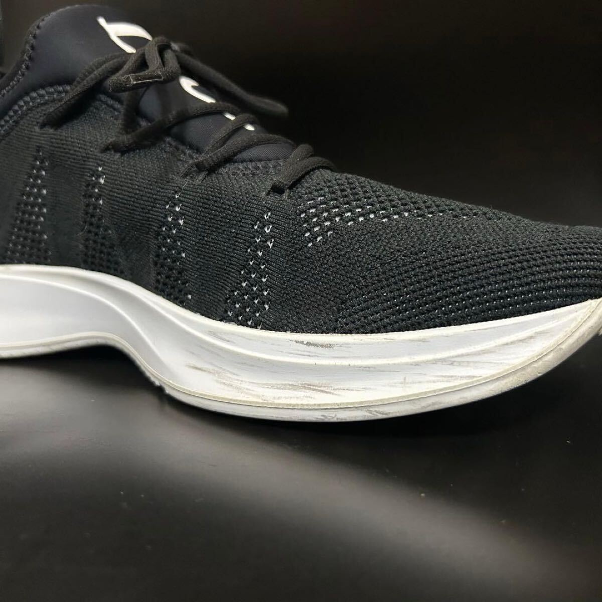 1円【美品】Dior ディオール ネオプレン テクニカルメッシュ スニーカー ローカット B25 ロゴ メンズ メッシュ ブラック 黒 サイズ27cm相当_画像10