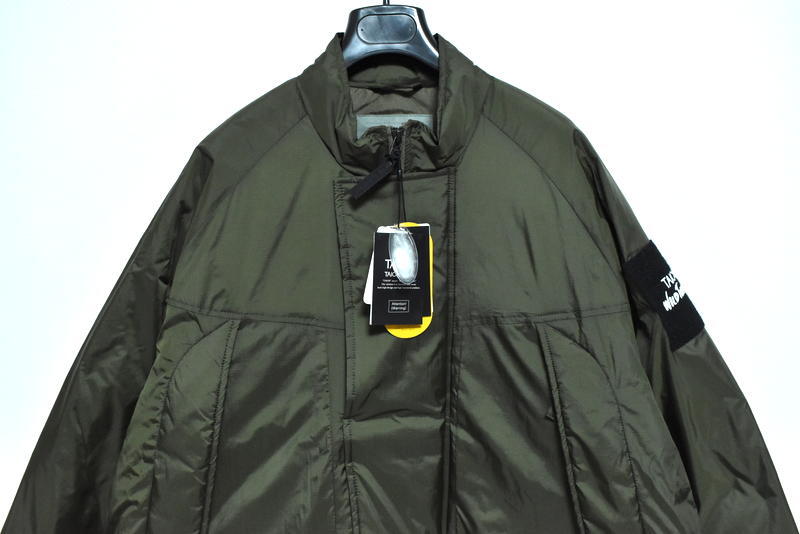 【送料無料】新品 WILDTHINGS × TAION 別注 モンスターパーカー L カーキ ワイルドシングス タイオン ダウン _画像4