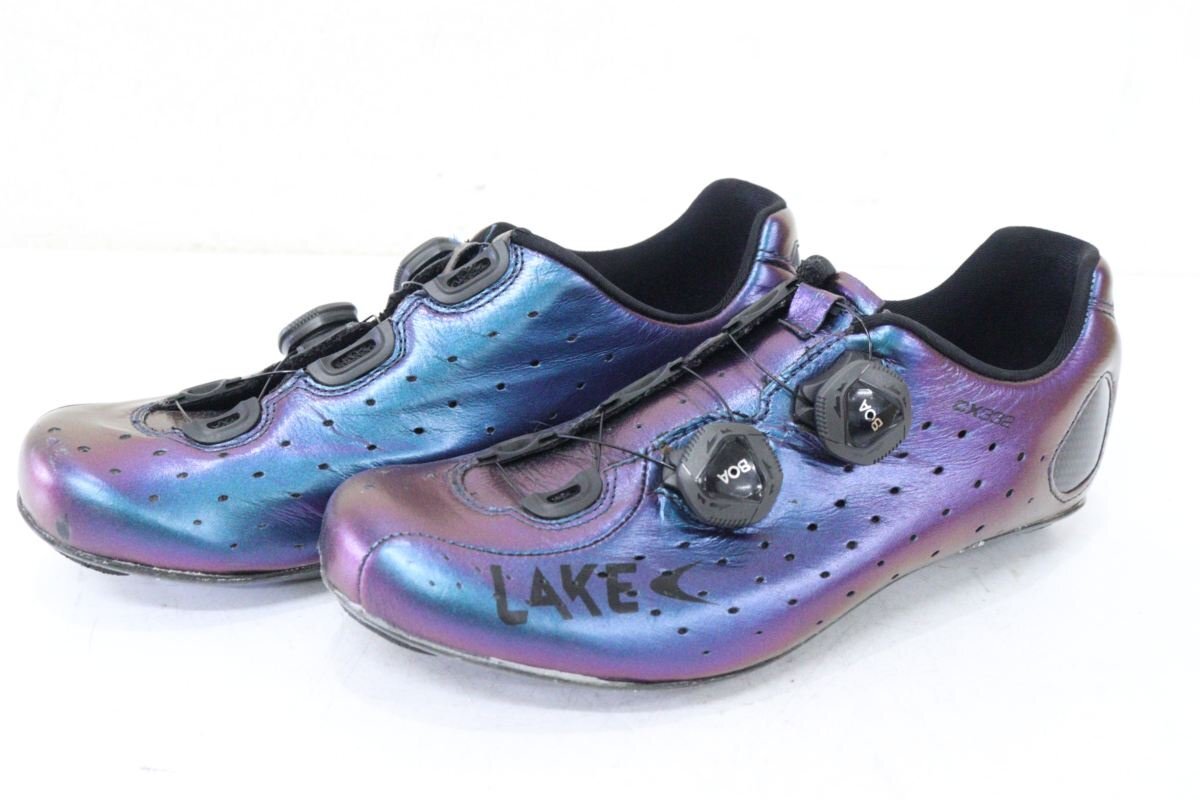 ▲LAKE レイク CX332 EU41.5 サイズ26.0-26.3cm ROAD ビンディングシューズ_画像2