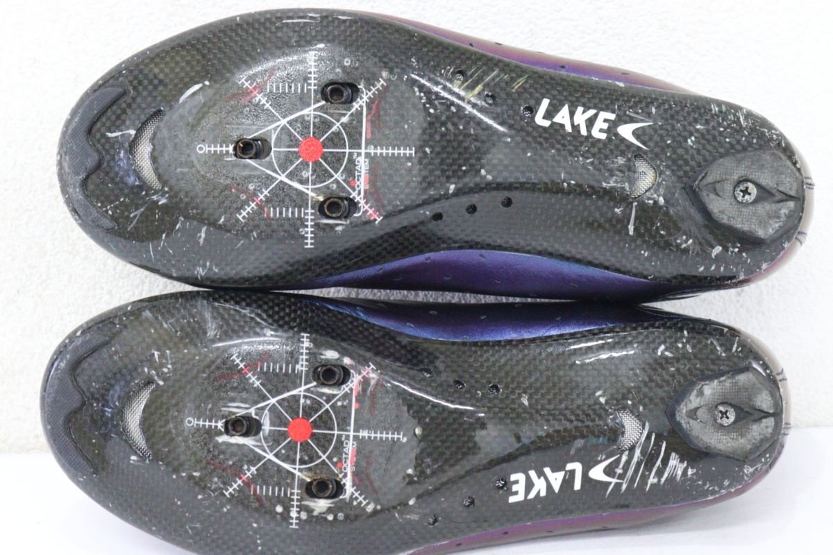 ▲LAKE レイク CX332 EU41.5 サイズ26.0-26.3cm ROAD ビンディングシューズ_画像5
