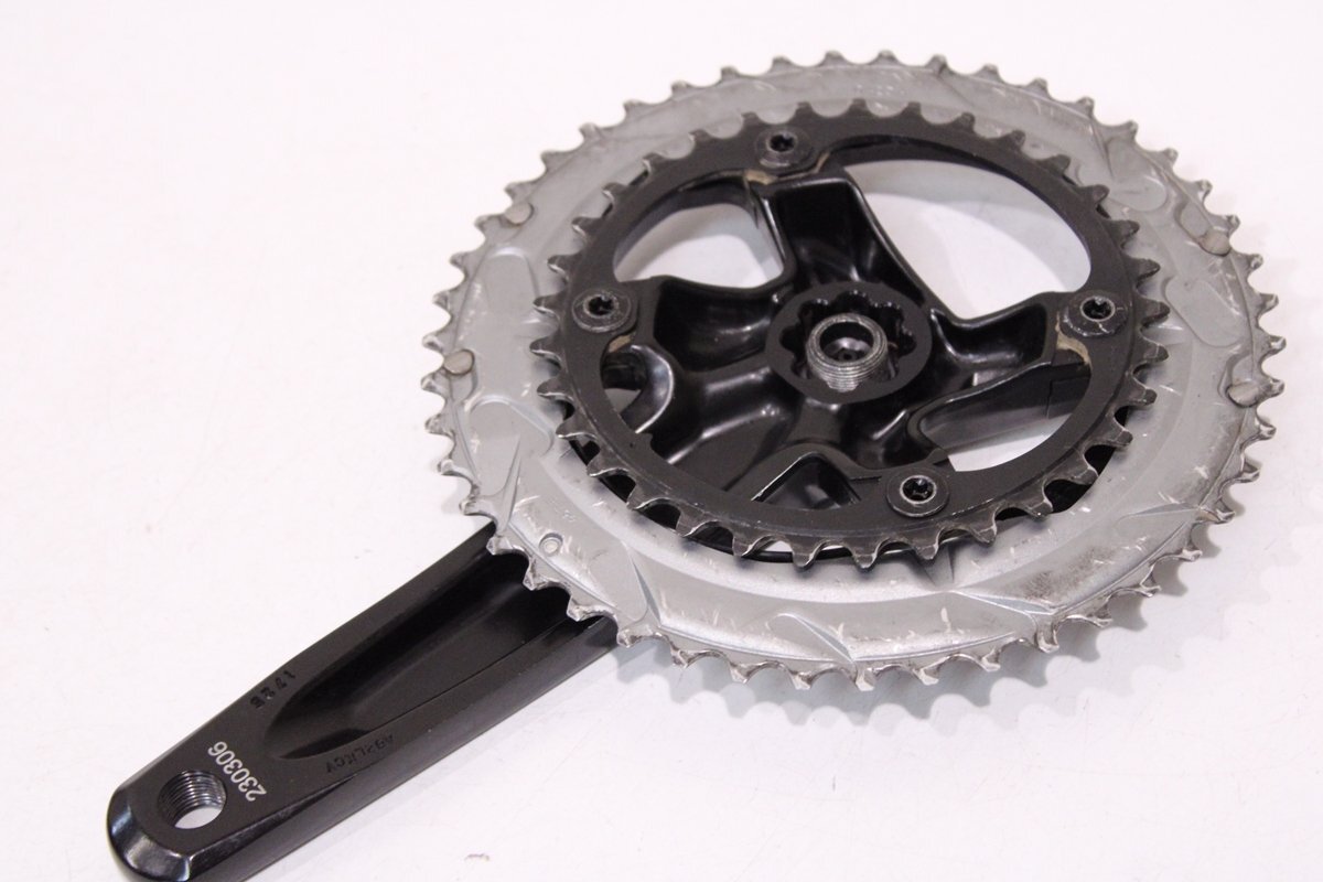 ●SRAM スラム RIVAL AXS 172.5mm 46/33T 2x12s QUARQ両足計(jì)測パワーメータークランクセット ダイレクトマウント 美品