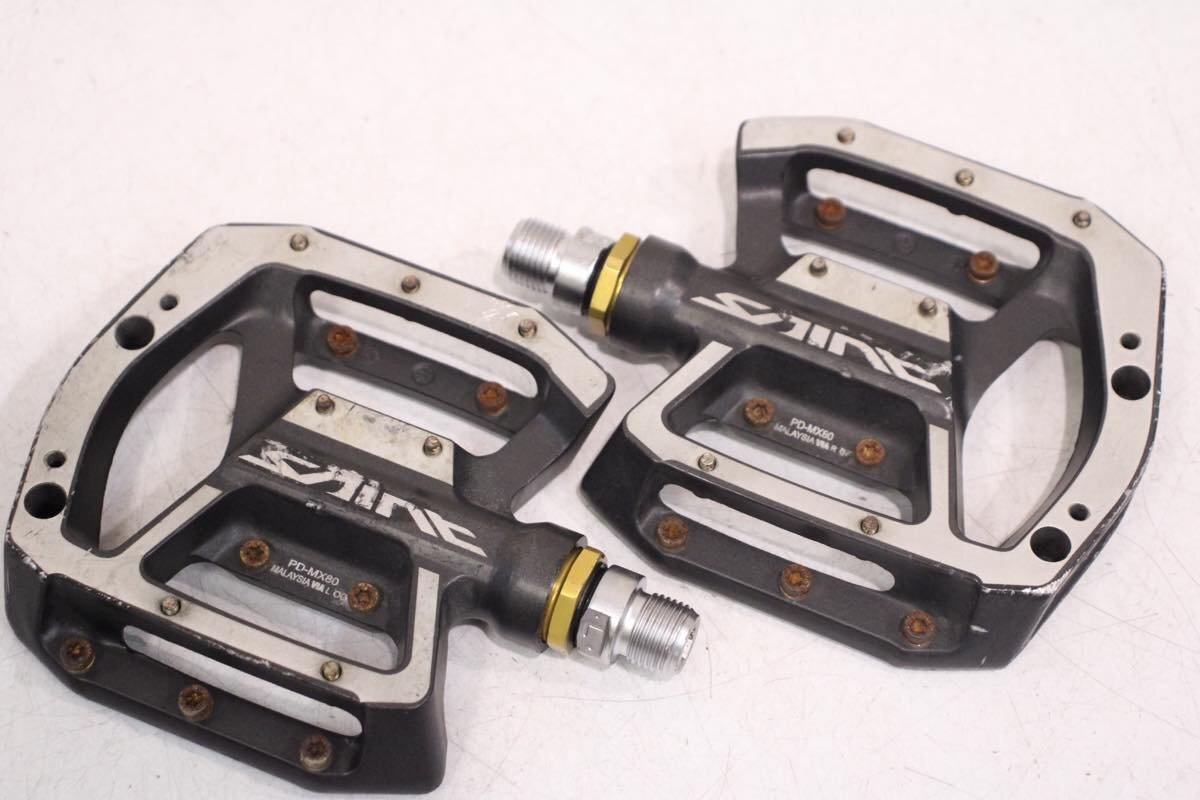 ☆SHIMANO シマノ PD-MX80 SAINT フラットペダル