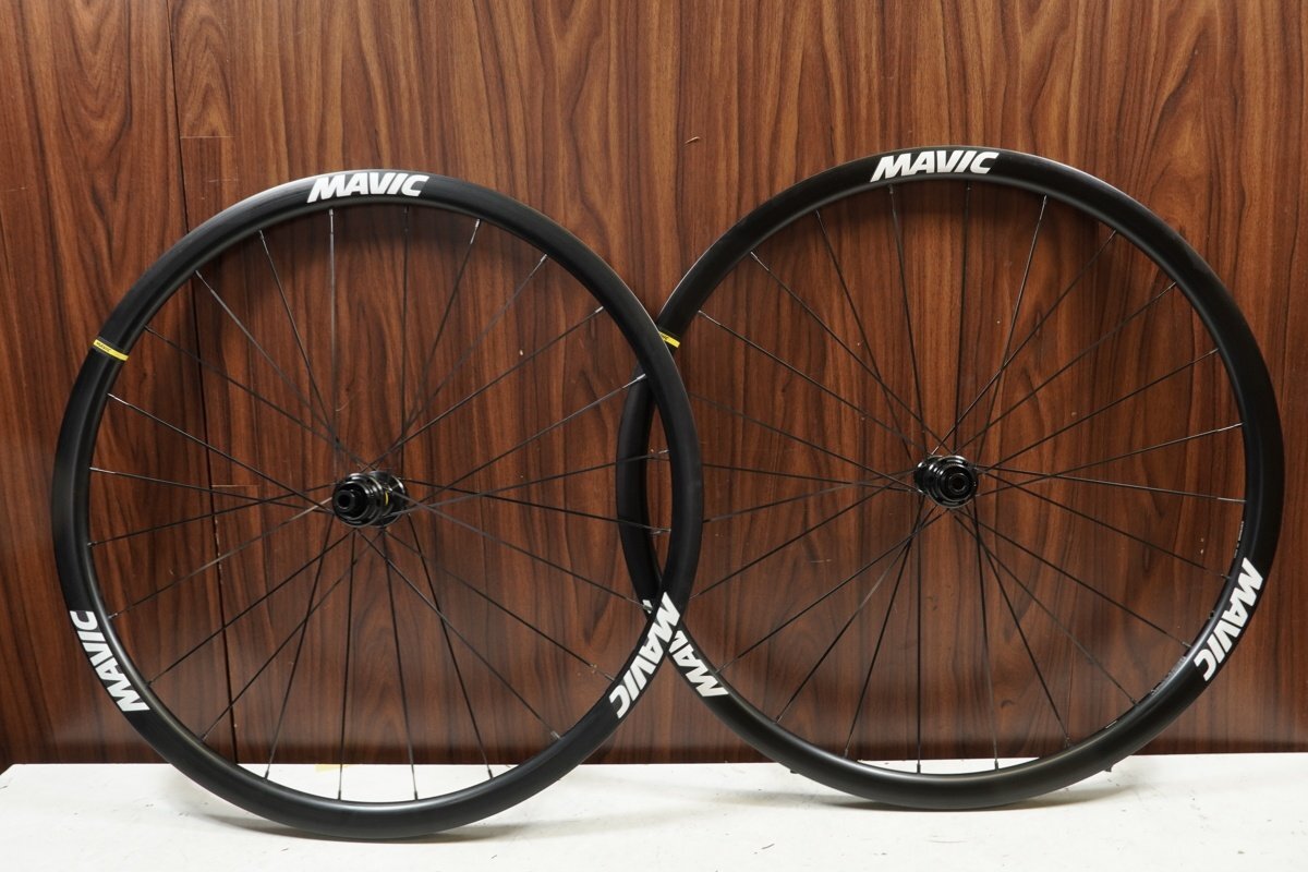 ○MAVIC マビック KSYRIUM 30 UST DISC シマノフリー 11/12s対応 クリンチャー チューブレス ホイールセット 美品_画像2
