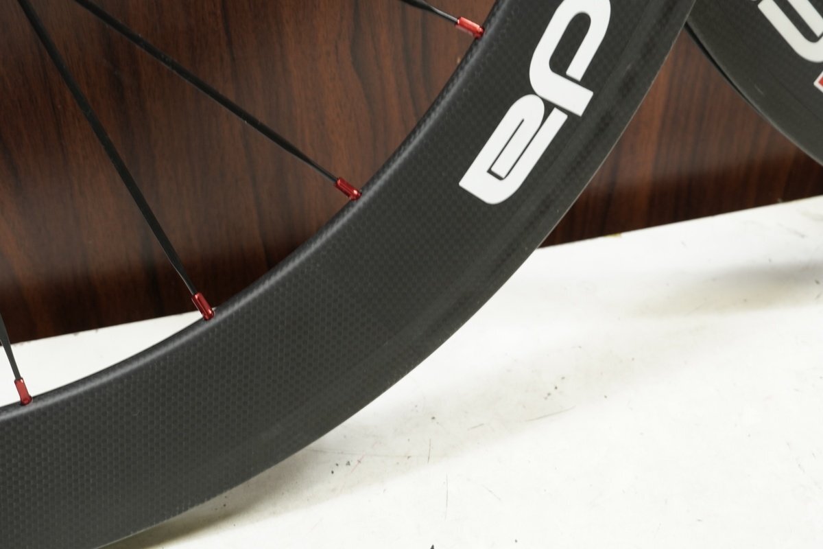 ○SFIDA スフィーダ 60mmハイト RIM シマノフリー 11/12s対応 クリンチャー カーボンホイールセット 美品_画像10