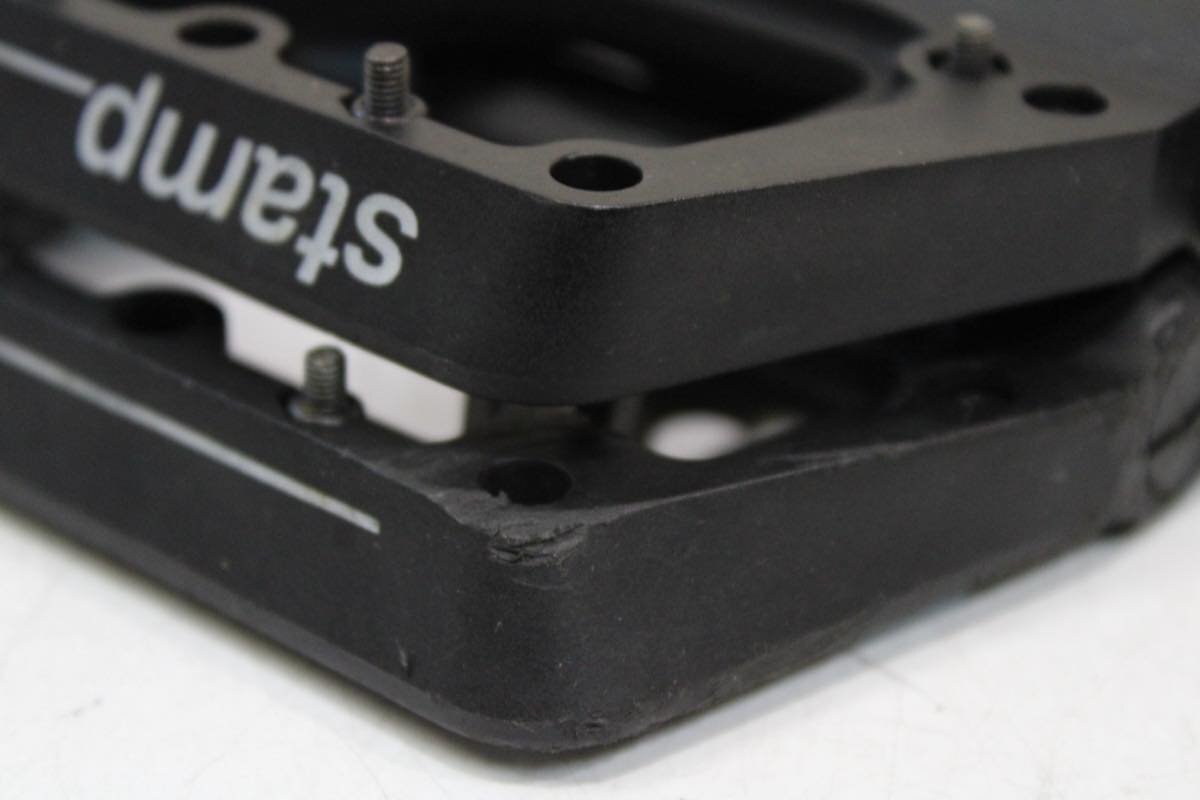 ☆CRANKBROTHERS クランクブラザーズ STAMP 1 Cr-Moシャフト Largeサイズ フラットペダル_画像5