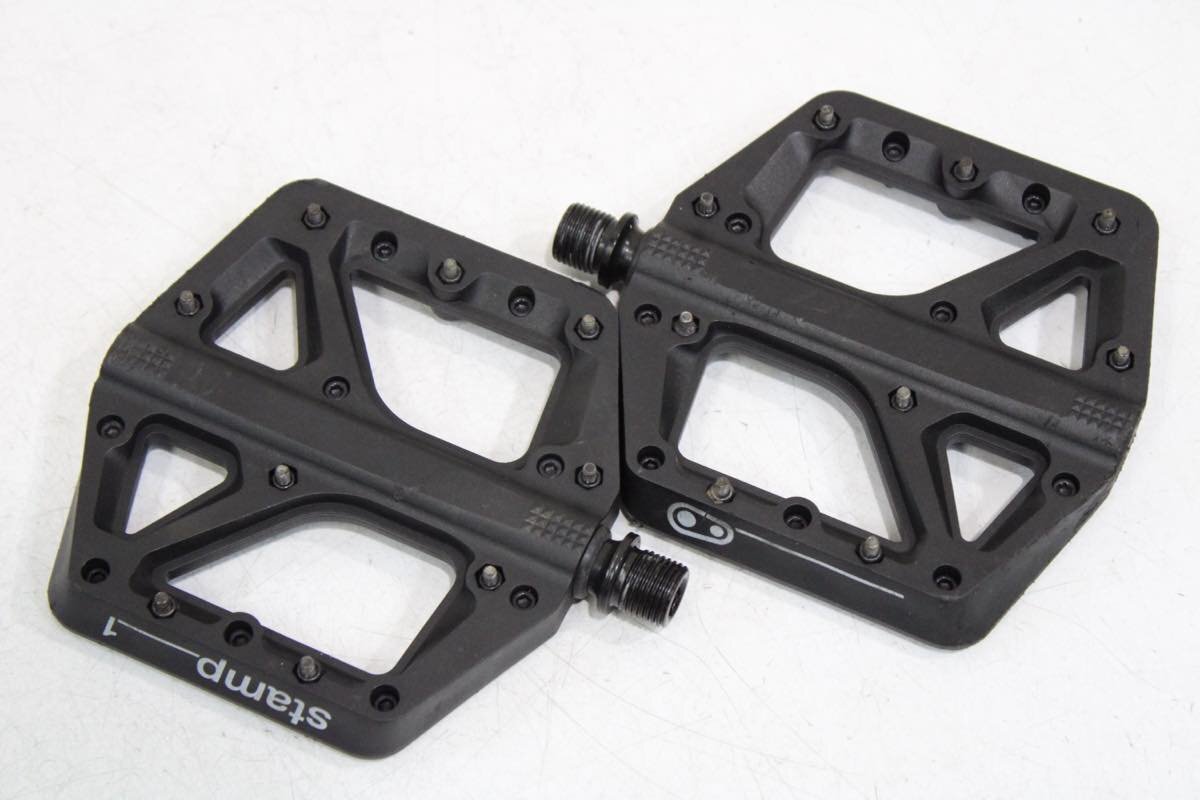 ☆CRANKBROTHERS クランクブラザーズ STAMP 1 Cr-Moシャフト Largeサイズ フラットペダル_画像2