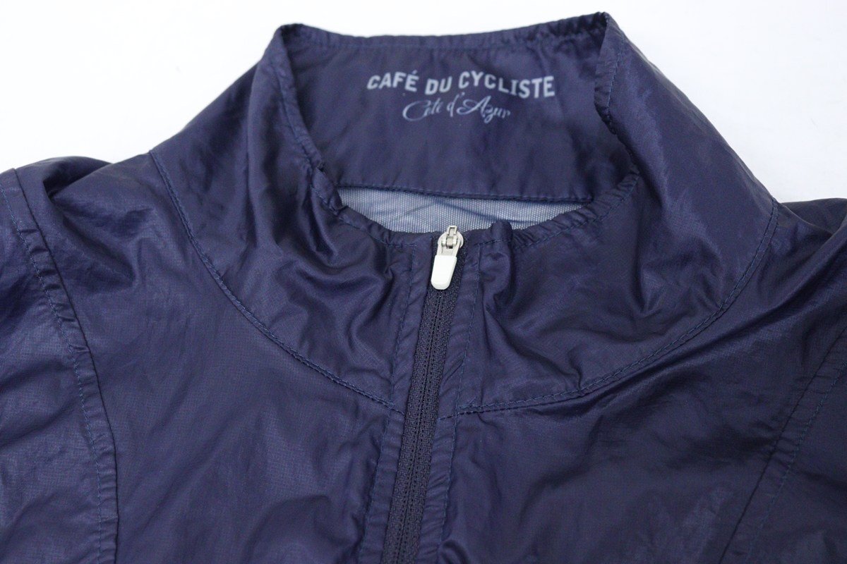 ▽Cafe du Cycliste カフェドシクリステ ベスト ジレ ネイビー Mサイズ_画像5