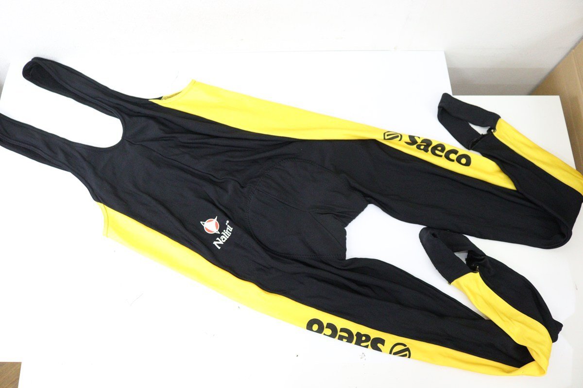 ★Nalini ナリーニ Mercatone Uno メルカトーネ ウノ ビブタイツ サイズ4_画像2