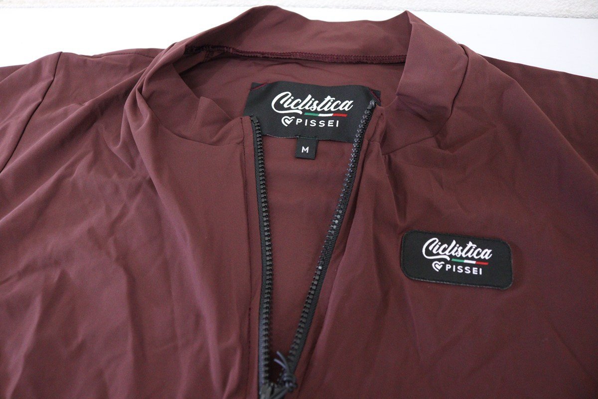 ▽PISSEI ピセイ EPIK イーピック 半袖ジャージ Mサイズ 未使用_画像5