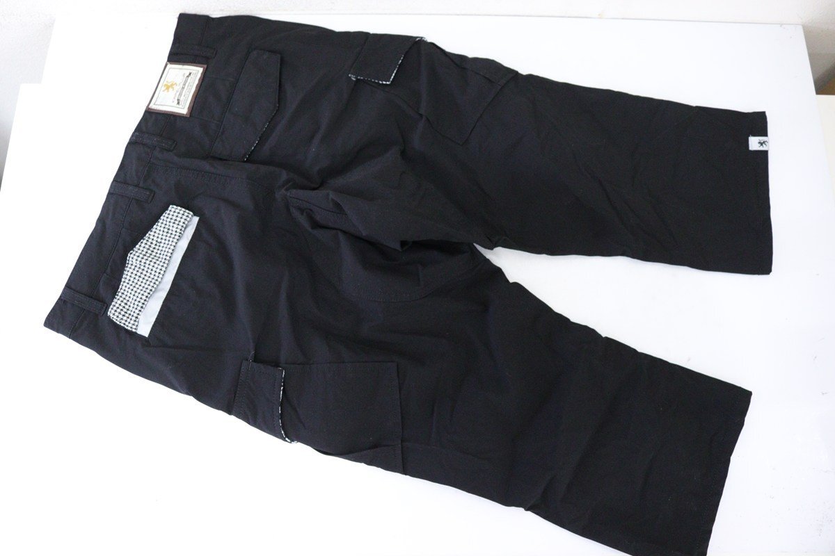 ★KAPELMUUR カペルミュール 2WAYストレッチ クロップドパンツ kpcp012 Lサイズ 美品_画像2