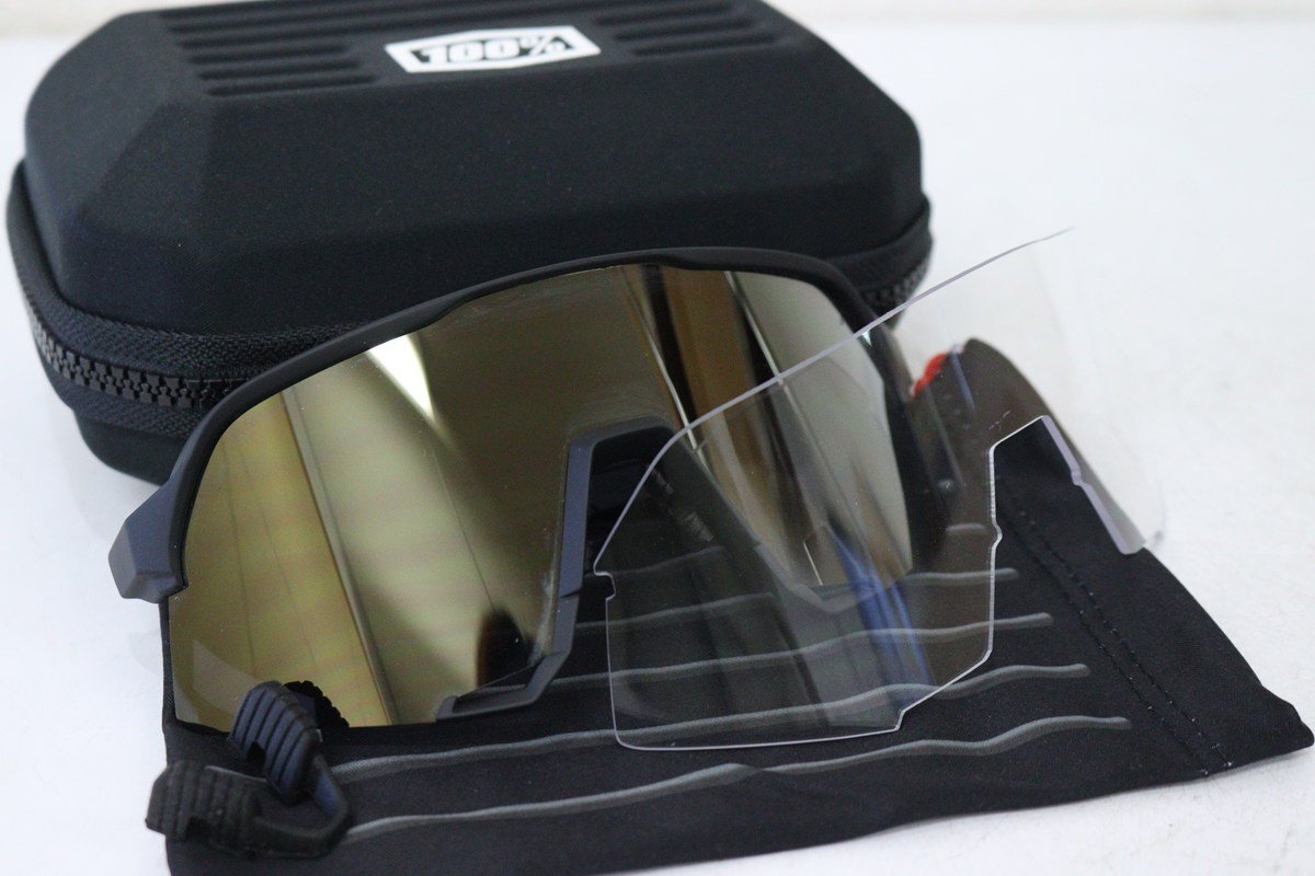 ★100% ワンハンドレッド S3 Soft Tact サングラス スペアレンズ付属 超美品_画像1