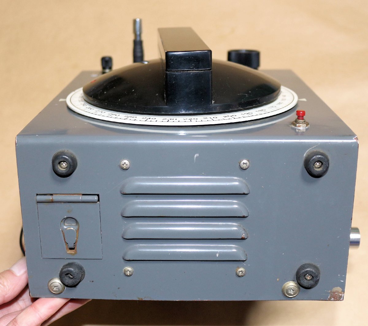 ビンテージ Coastal Navigator社製 662B マリンラジオ 3バンド 方向探知DF受信機 日本製 逆輸入品_画像8