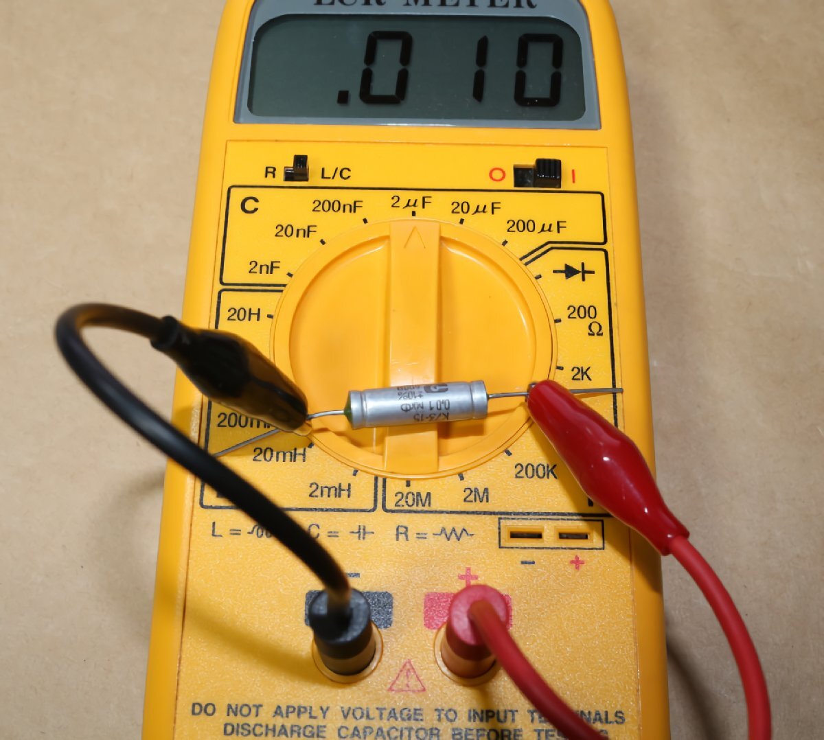 ロシア軍用PTPFコンデンサ K73-15 10個セット 0.01uF 400V 海外ではオーディオコンデンサーと言われてます。 au_画像6