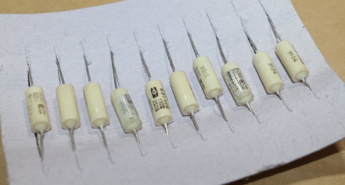 10個セット ロシア軍用 K73-15A 0.01uF 250V PETP コンデンサ トーンコンデンサ amp_画像3