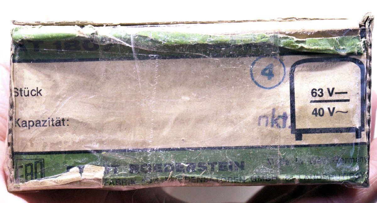 слухи ERO. супер-скидка ERO конденсатор 20 шт. комплект 0.047uF 75V KT1807 Roederstein ERO если использовать .. -.