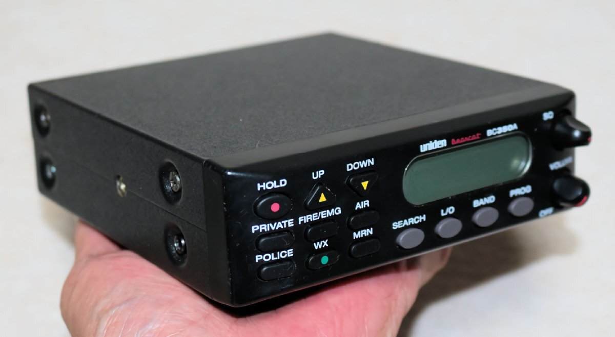 名機 UNIDEN BC350A 広帯域スキャンラジオ エアーバンド 航空無線受信に最適なスキャンレシーバー A1_画像7