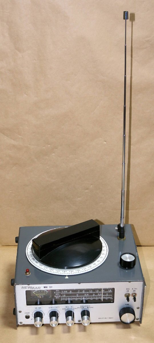 ビンテージ Coastal Navigator社製 662B マリンラジオ 3バンド 方向探知DF受信機 日本製 逆輸入品_画像3