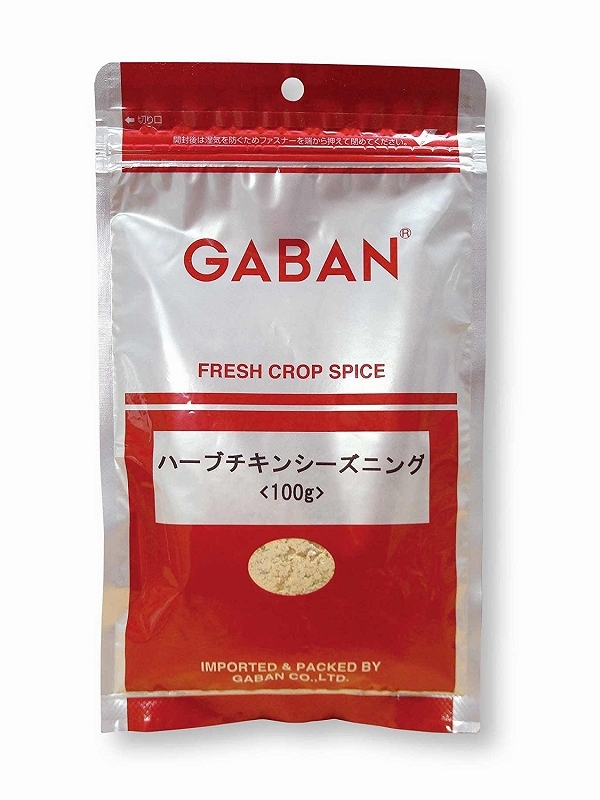 ハーブチキンシーズニング 100g GABAN ミックススパイス （メール便）香辛料 パウダー 業(yè)務(wù)用 ギャバン 粉 粉末 ハーブ 調(diào)味料