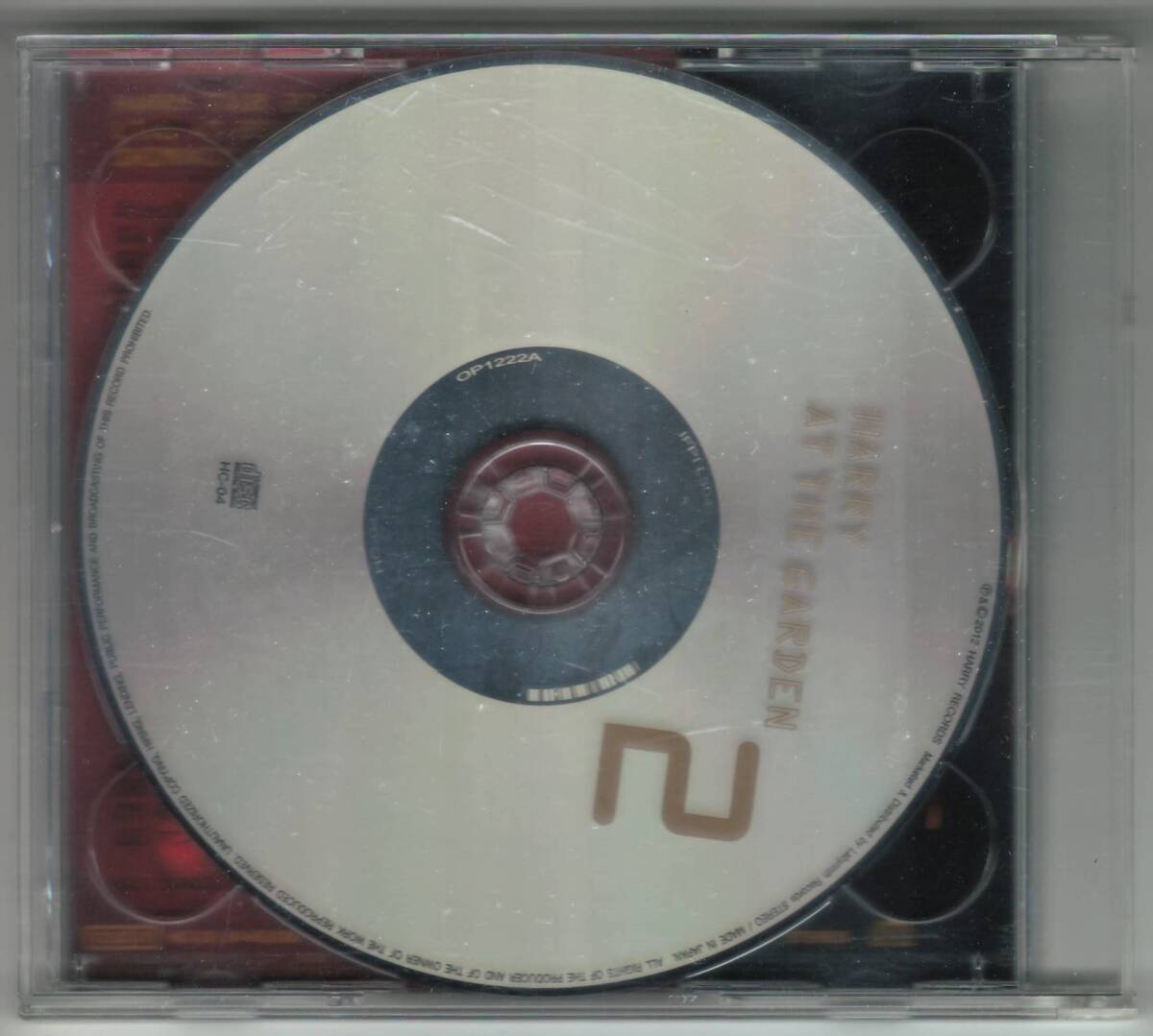 HARRY「AT THE GARDEN」2CD 送料込 村越弘明 ハリー ストリート・スライダーズ The Street Sliders_画像2