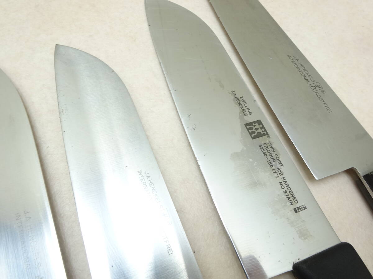 ☆J.A.HENCKELSの包丁が17点 ROSTFREI INTERNATIONAL ZWILLING Amway STAINLESS_画像5