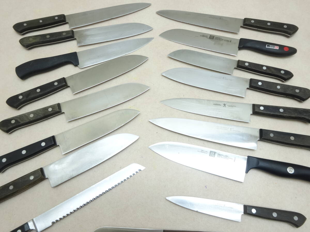 ☆J.A.HENCKELSの包丁が17点 ROSTFREI INTERNATIONAL ZWILLING Amway STAINLESS_画像8