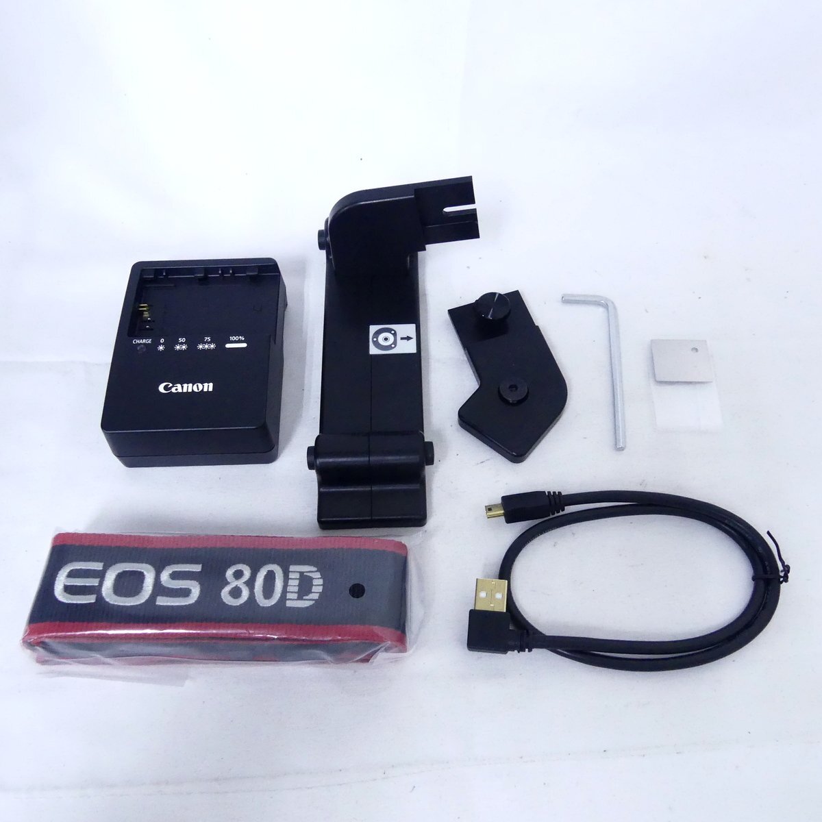 [ бесплатная доставка ] Canon Canon EOS 80D цифровой однообъективный камера корпус др. принадлежности простой работа OK прекрасный товар /2510C