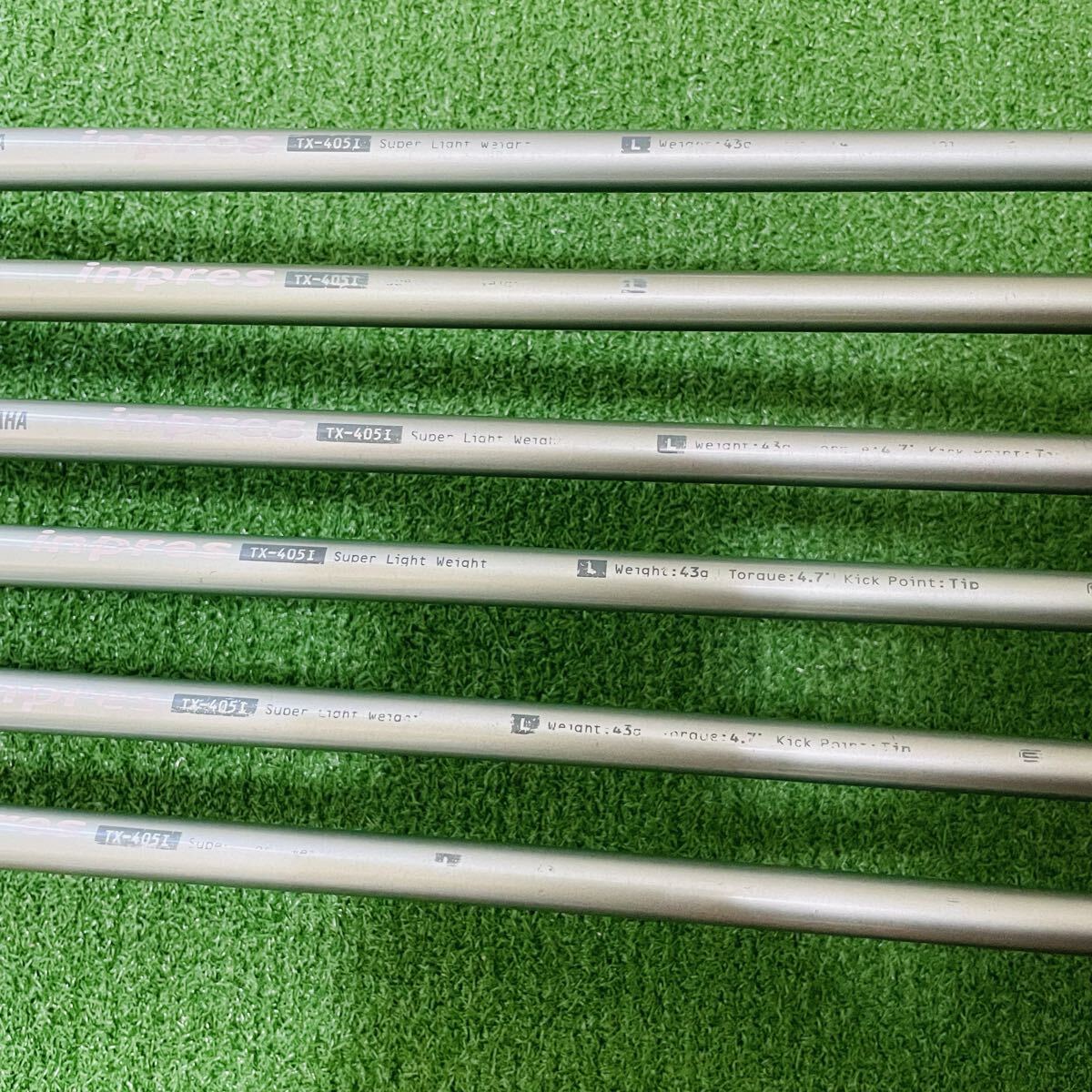 9121 YAMAHA inpres C's TX-405I Yamaha Impress женский женский правый выгода . железный 6 шт. комплект 7.8.9.P.A.S Flex L бесплатная доставка