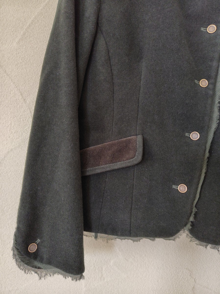 HIROKO BIS ヒロコ ビス ジャケット ベロア_画像5