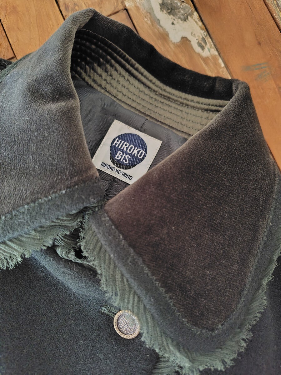 HIROKO BIS ヒロコ ビス ジャケット ベロア_画像8
