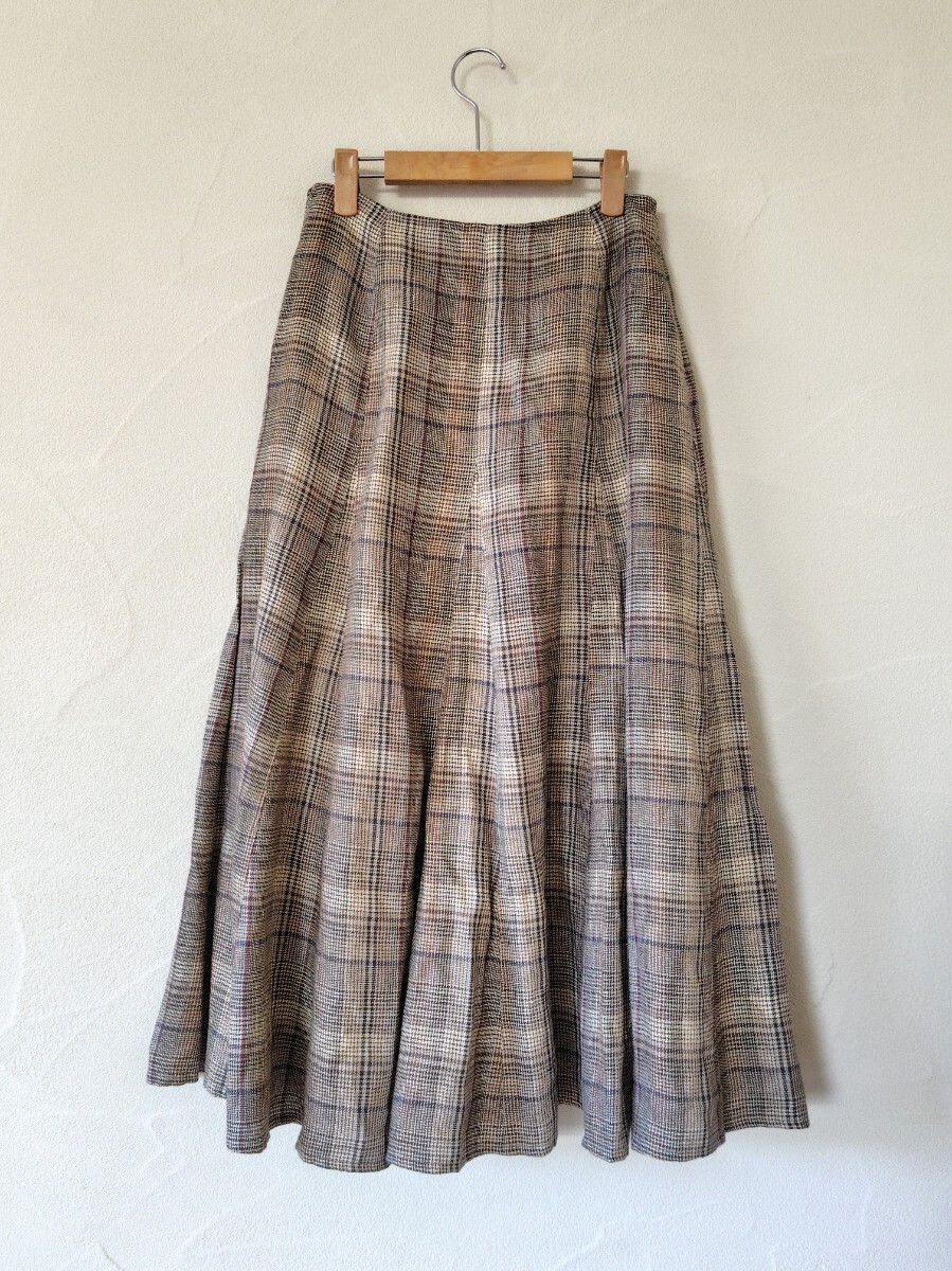 SCAPA　スキャパ　チェック　スカート_画像2