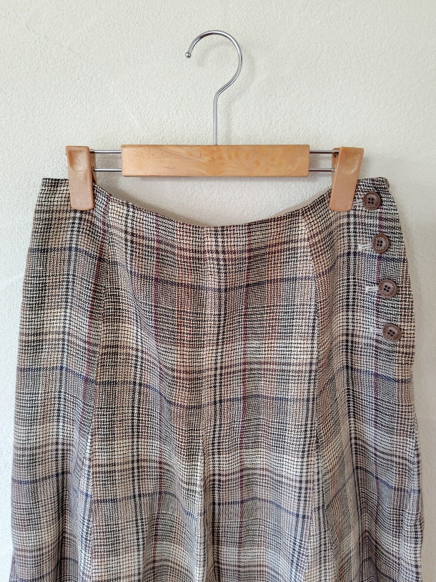 SCAPA　スキャパ　チェック　スカート_画像3