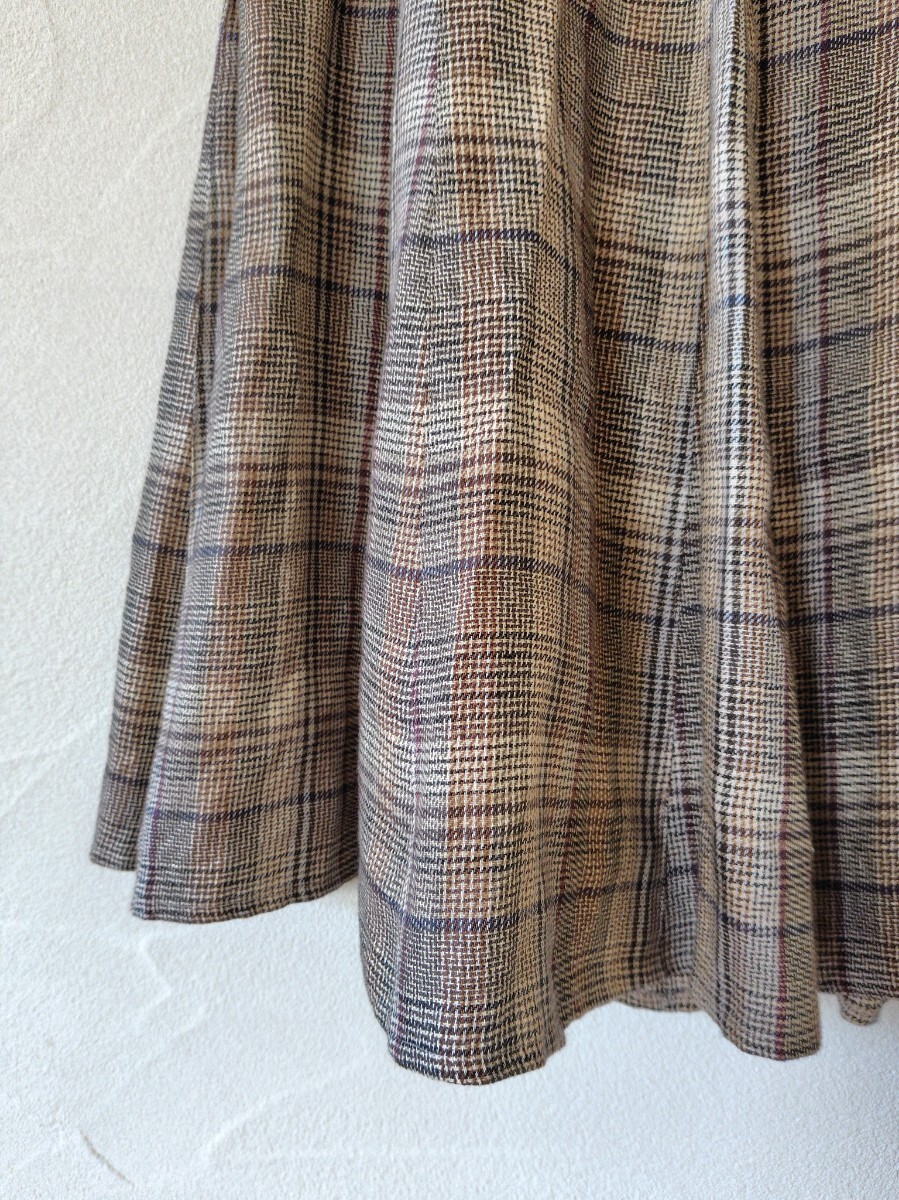 SCAPA　スキャパ　チェック　スカート_画像4