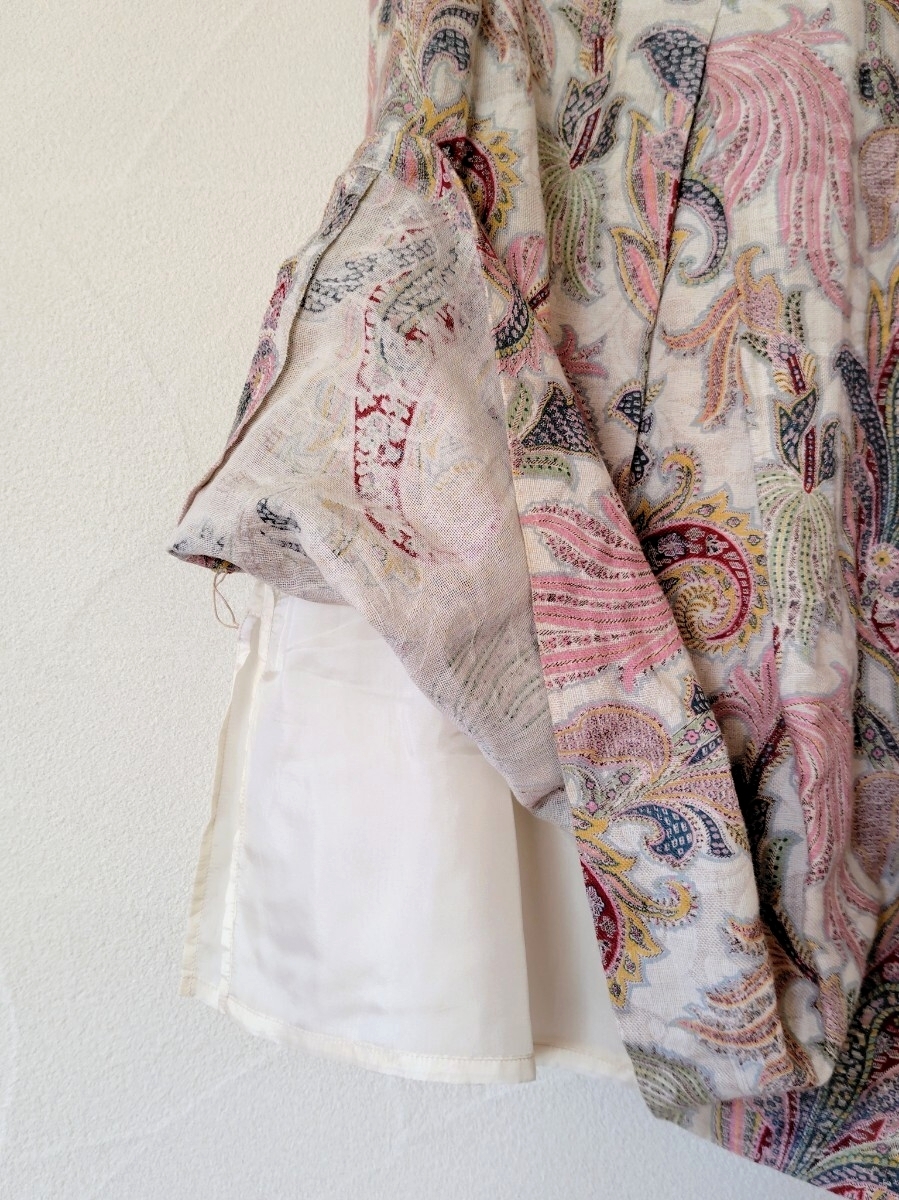 SCAPA　スキャパ　ペイズリー柄　スカート_画像4