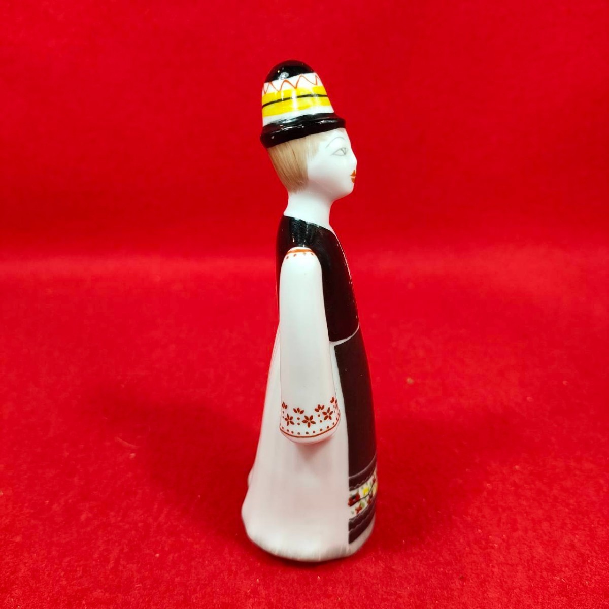 HOLLOHAZA 陶磁器人形 フィギュリン ホロハザ 貴婦人像 置物 インテリア _画像2