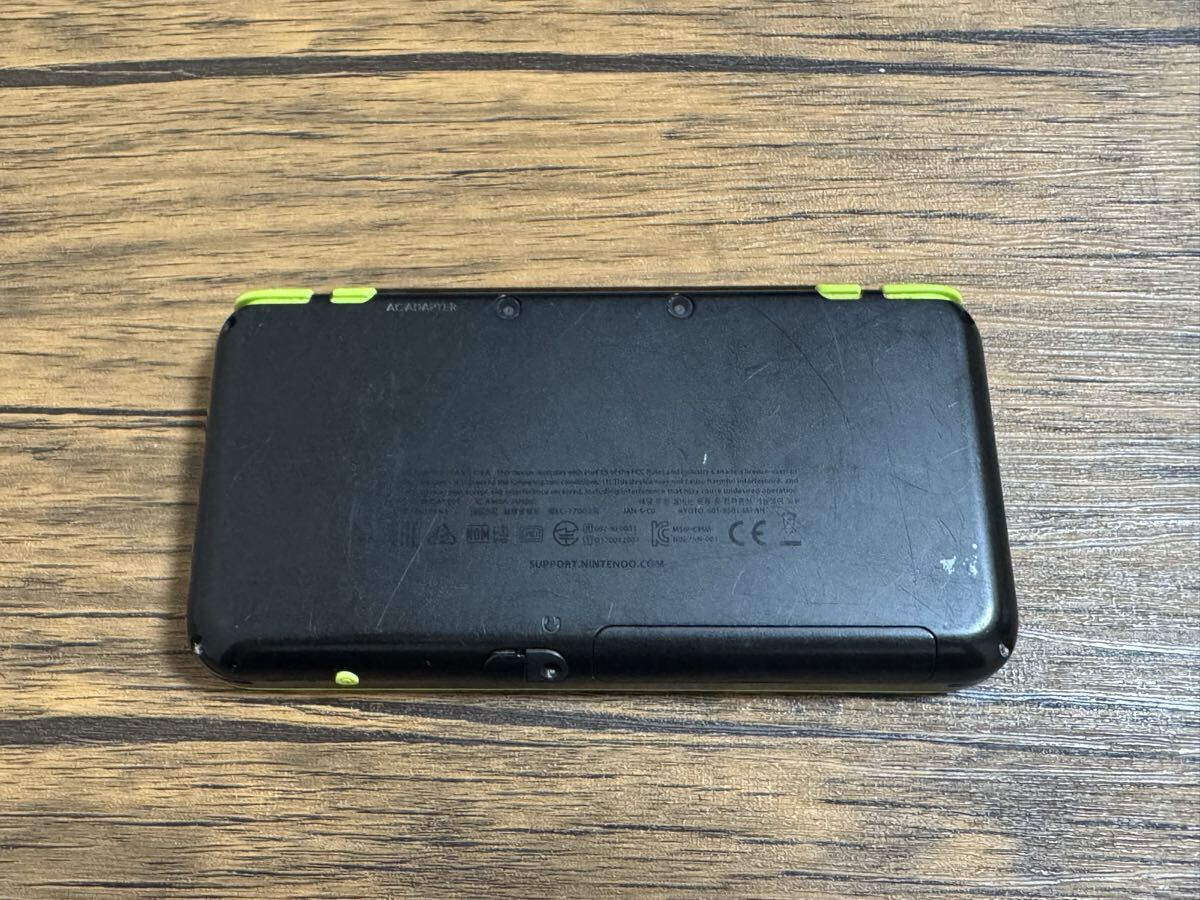 New Nintendo 2DS LL ライム ブラック 初期化済み 218