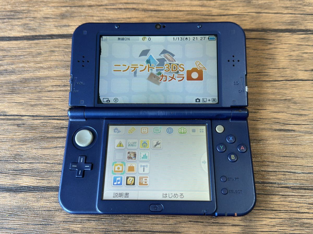 Nintendo 3DS LL メタリックブルー 262_画像7
