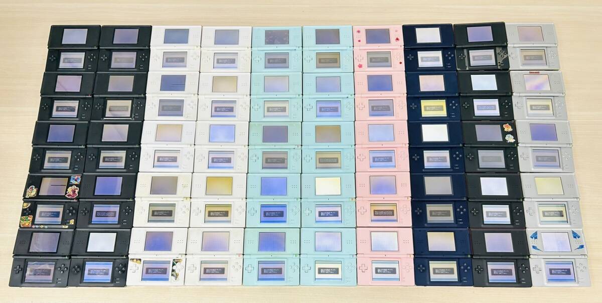 Nintendo DS Lite ニンテンドー DSライト 50臺 まとめ売り 初期化済み R-10