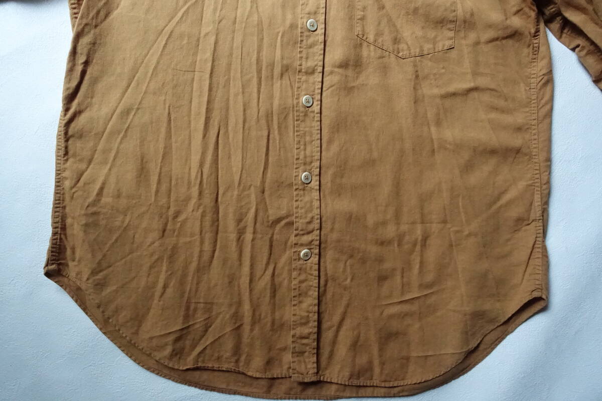 2014年製 MHL.マーガレットハウエル コットンリネン シャツ L_画像6