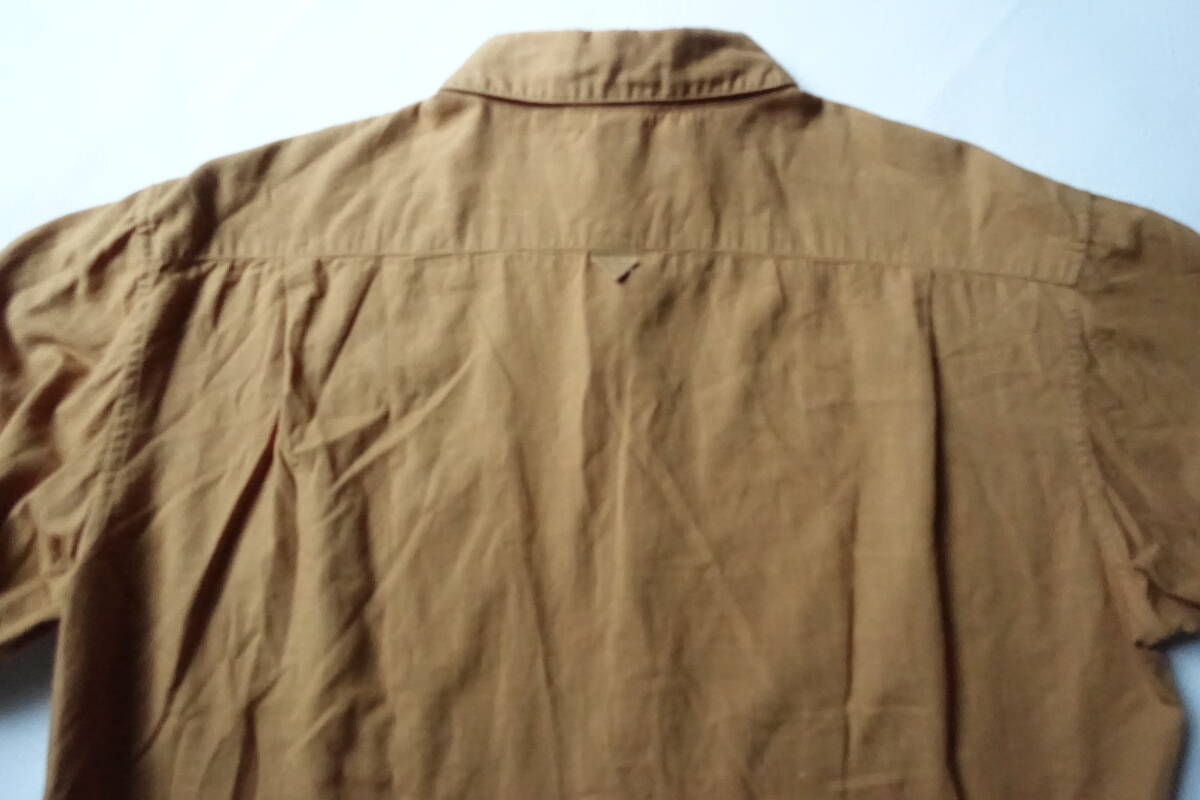 2014年製 MHL.マーガレットハウエル コットンリネン シャツ L_画像7