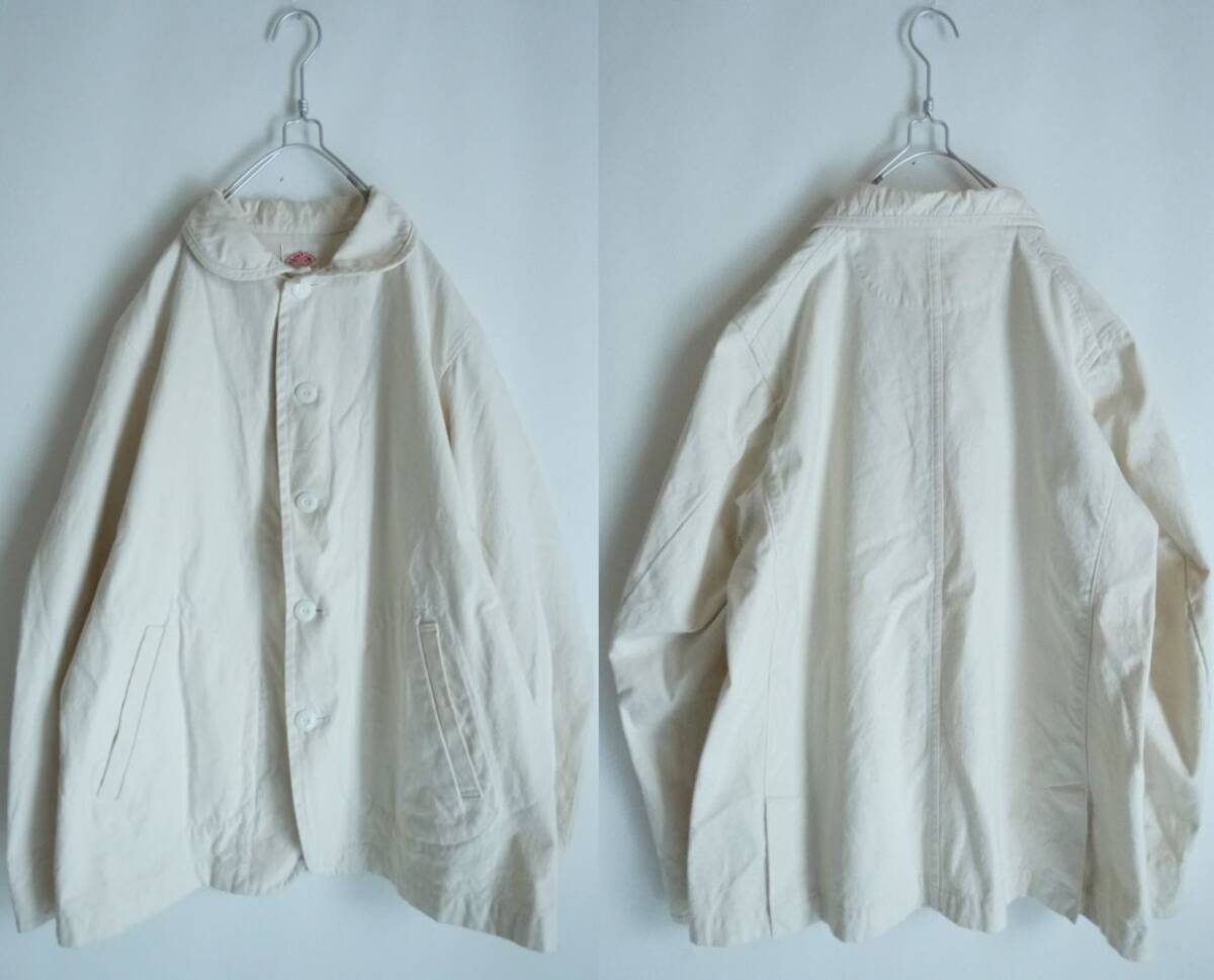 DANTON ラウンドカラー WORK JACKET 42_画像1