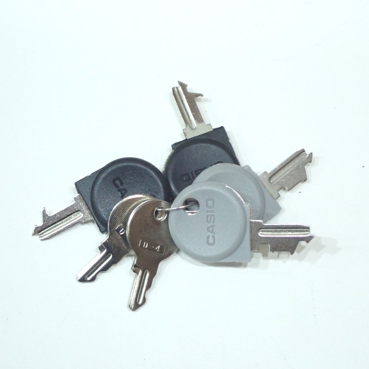 A406　CASIO カシオ 電子レジスター SR-S200-WE ホワイト 鍵計6本 難有 Bluetooth スマホ連携 店舗用品 レジスター 会計機_画像8