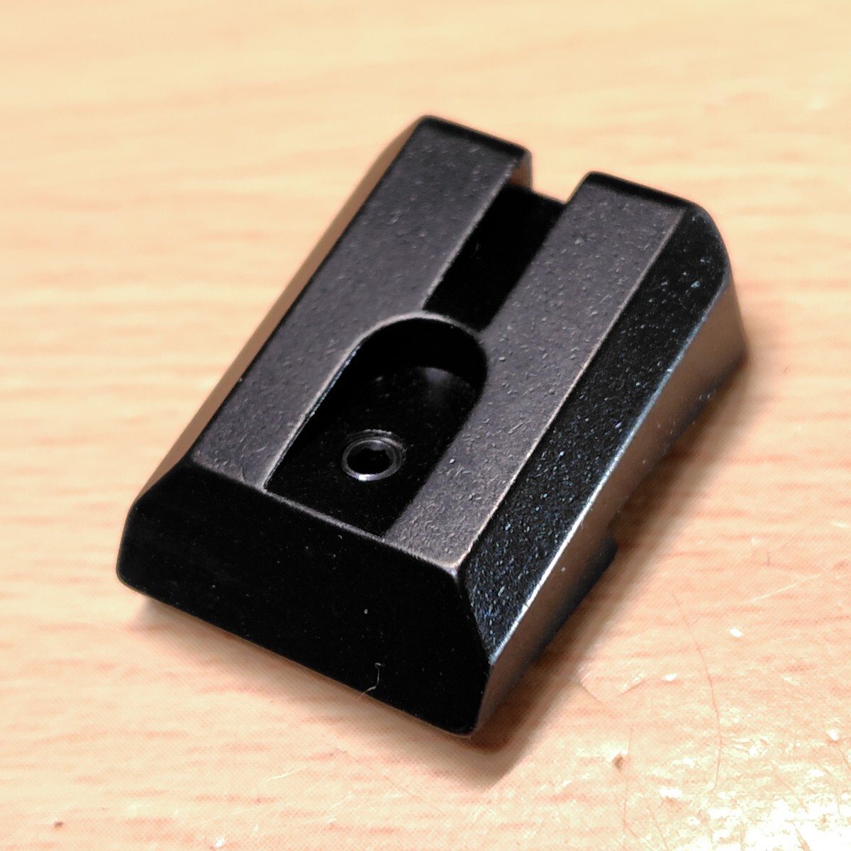 稀少 MGC Springfield Armory FBI BUREAU GM5/12 1911 ガバメント 真鍮製&黒メッキ NOVAK リア サイト 一式 /Heinieの画像3