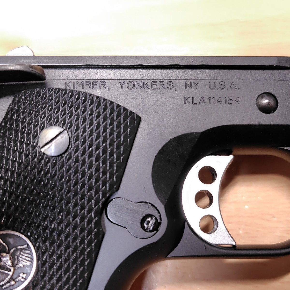 絶版 PRIME WA Kimber LAPD SWAT CUSTOM II カスタム フレーム 一式 / キンバー EDGE シェリフ ZEKE COLT 忍者 バックアップ_画像3