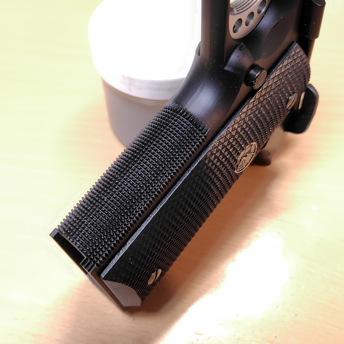 絶版 PRIME WA Kimber LAPD SWAT CUSTOM II カスタム フレーム 一式 / キンバー EDGE シェリフ ZEKE COLT 忍者 バックアップ_画像5