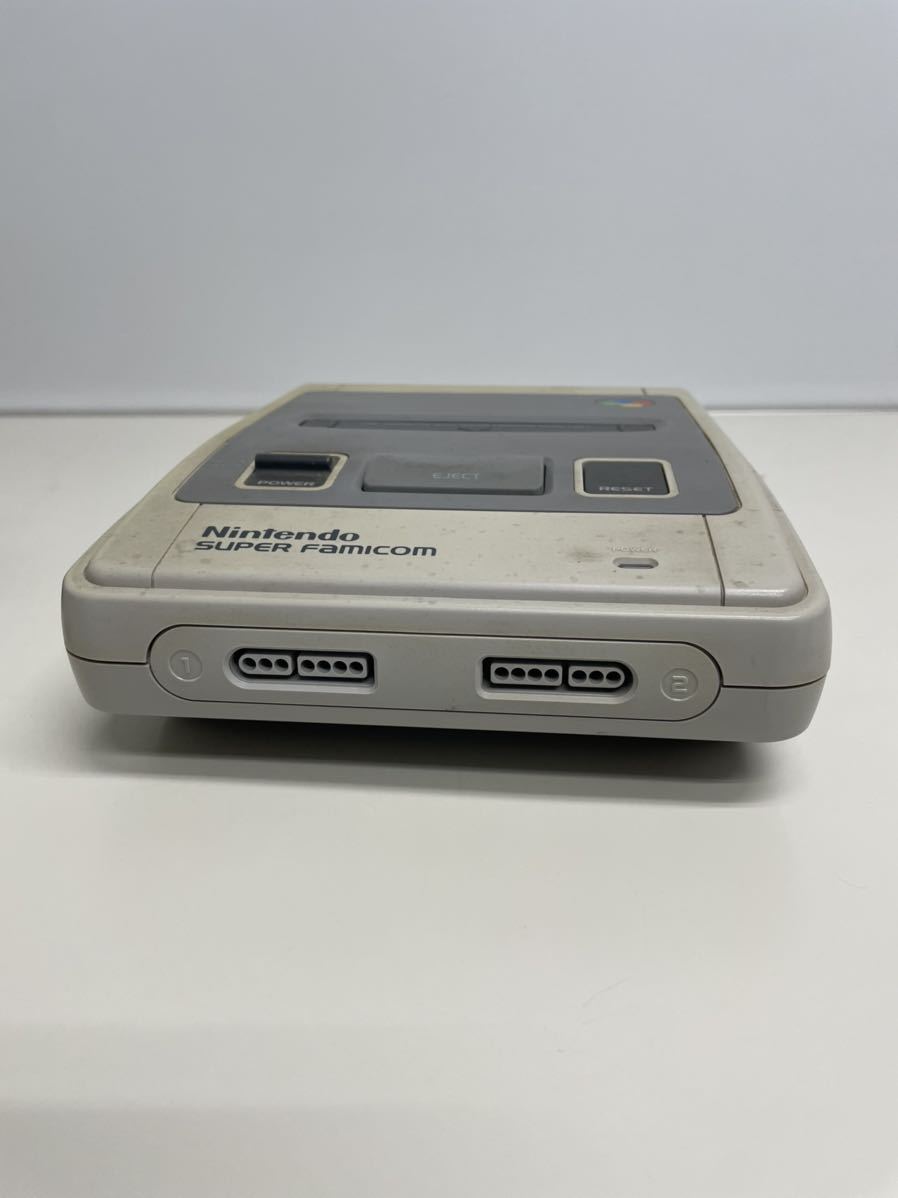 Nintendo 任天堂 SHVC-001 スーパーファミコン SFC 本体 コントローラー ニンテンドー スーファミ 中古 動作未確認 ジャンク_画像6