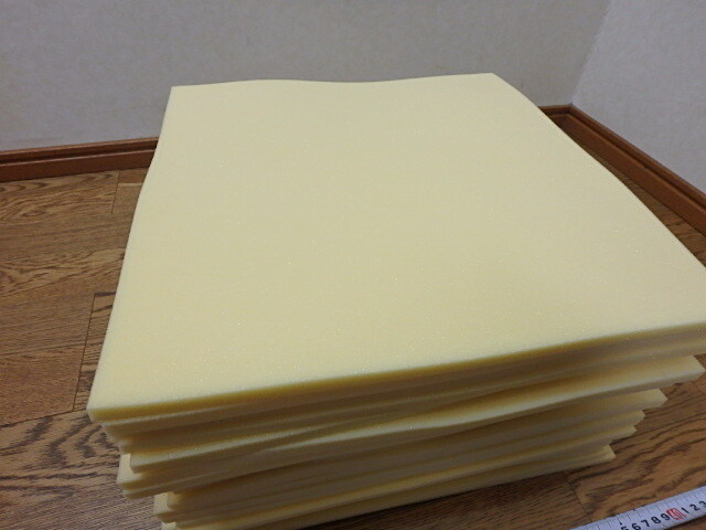 100s402k 中反発ウレタンフォーム 20枚セット クッション 素材 DIY OGA やわらかしっとり感 保管品 未使用(北海道・沖縄・離島は発送不可)_画像4