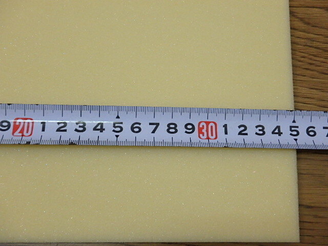 100s402k 中反発ウレタンフォーム 20枚セット クッション 素材 DIY OGA やわらかしっとり感 保管品 未使用(北海道・沖縄・離島は発送不可)_画像8