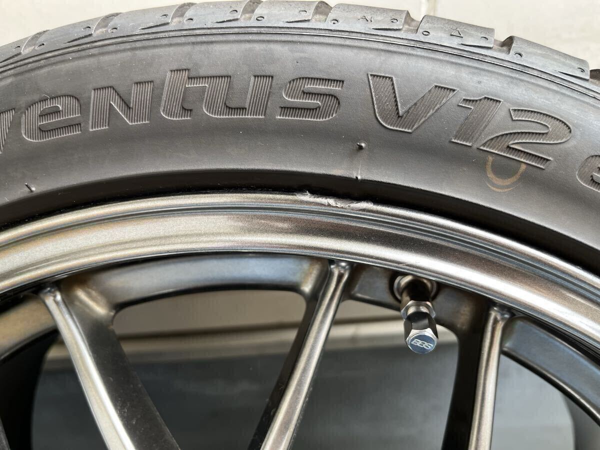 BBS RG-R（ダイヤモンドブラック）RG791 5H-112 8J +50 225/40R18 タイヤホイール4本セット　_画像6